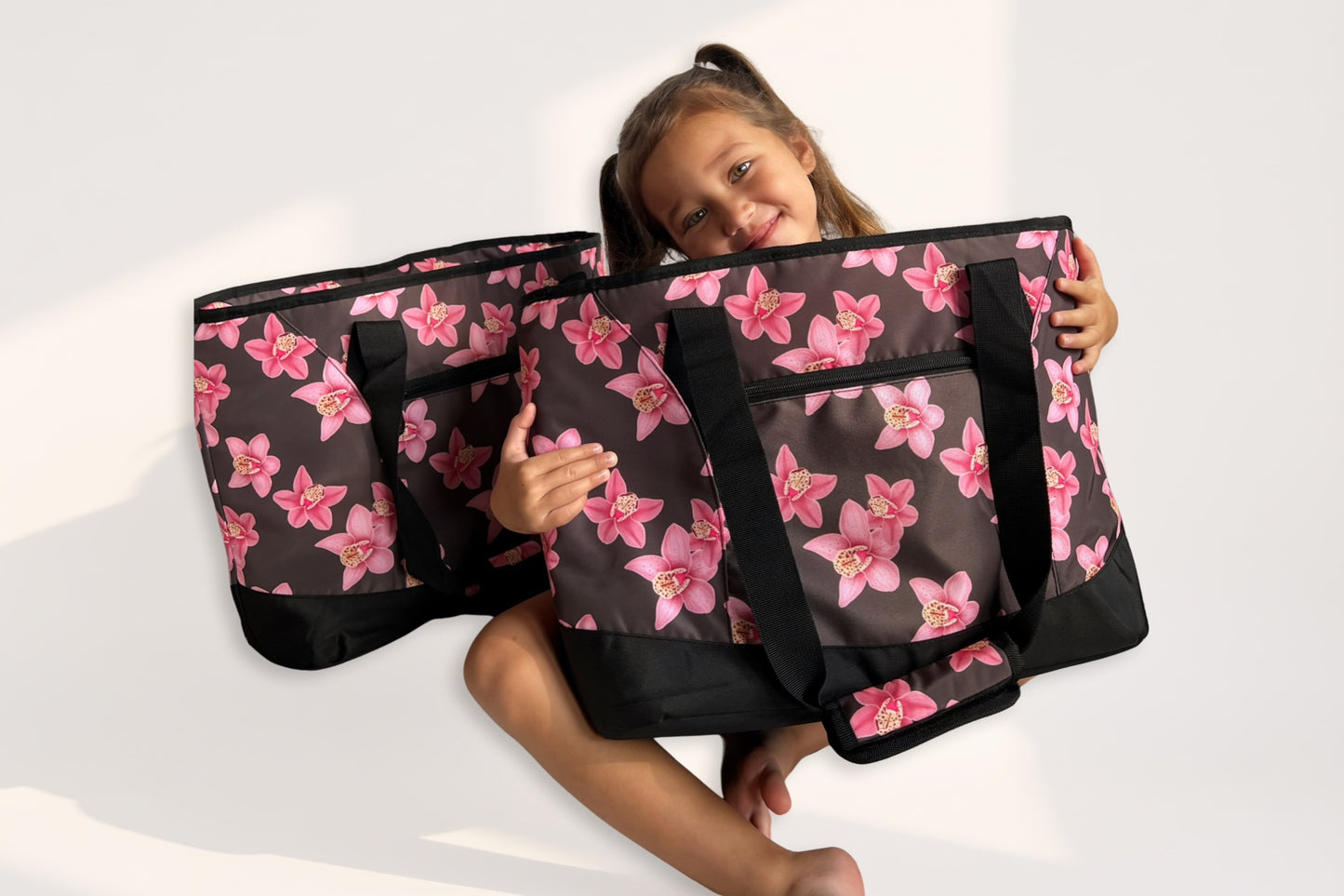 Orchid Cooler Tote (LARGE)