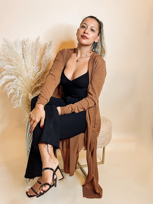 Lightweight Maxi Cardigan